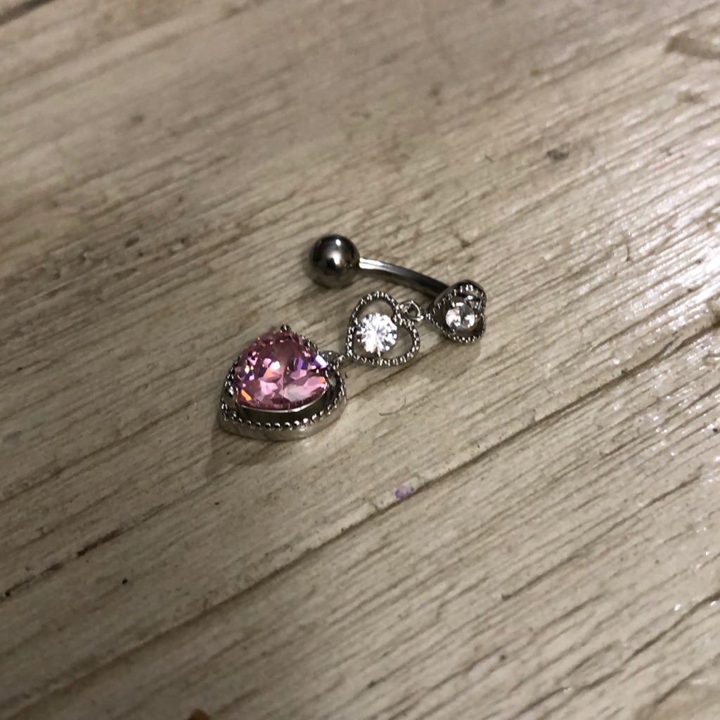 Reverse Heart Belly Ring